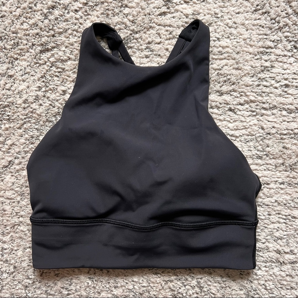 Lululemon high neck energy bra 4